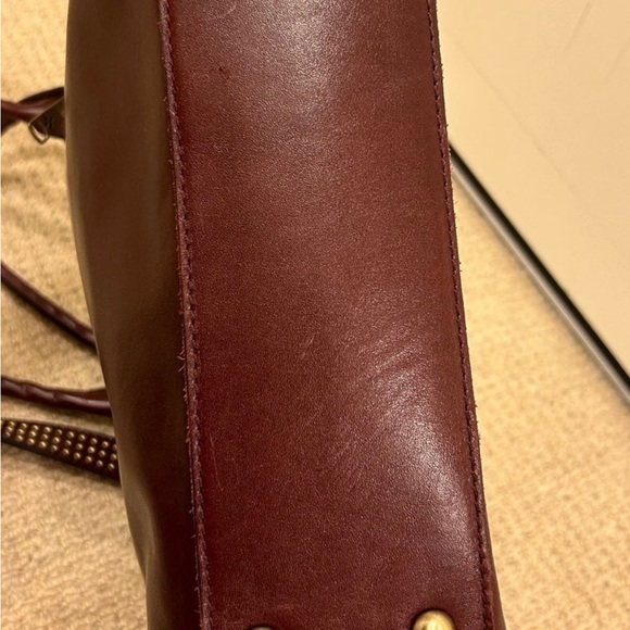 Patricia Nash Leather Angela Studded Floral tote Purse bag Satchel - Picture 6 of 12